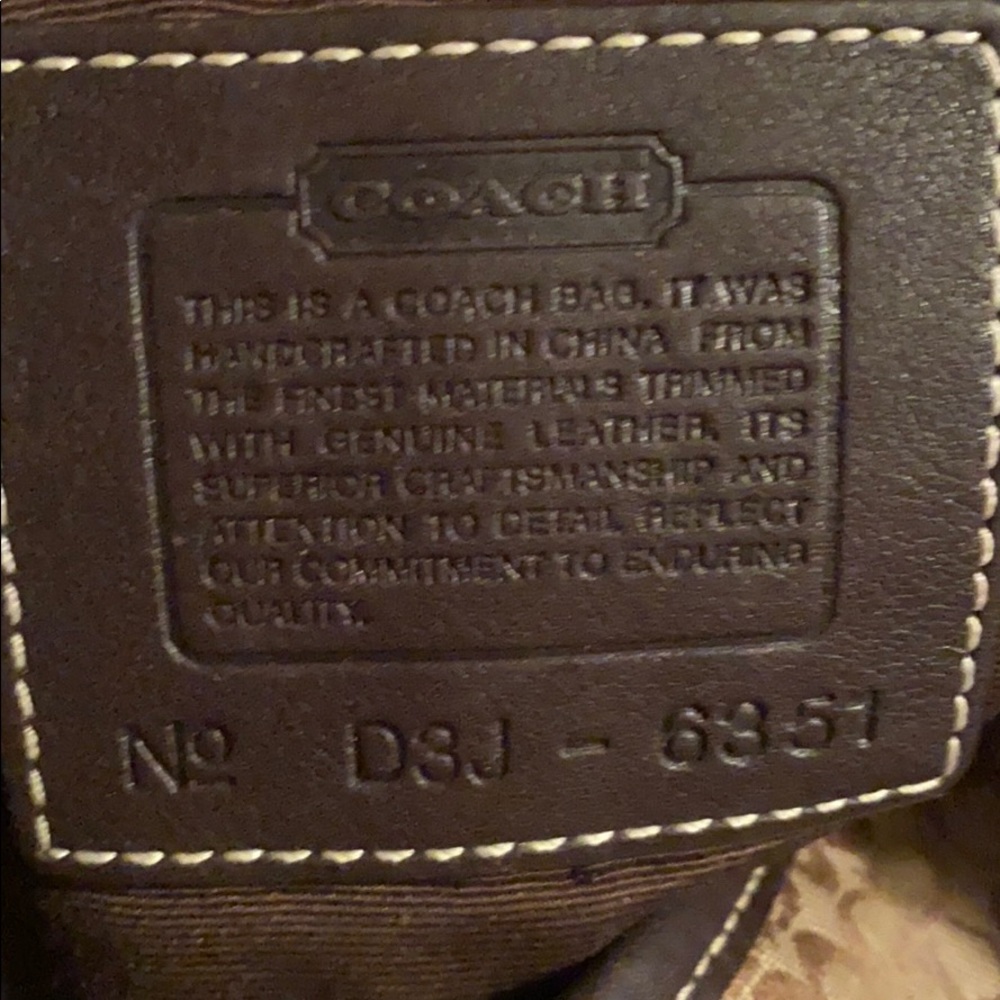 Authentic Coach bag - Picture 3 of 3